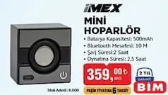 İMEX MİNİ HOPARLÖR